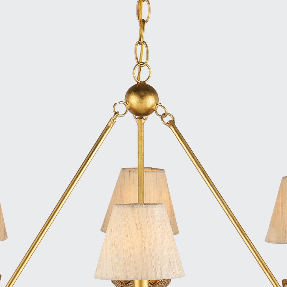 Lampadario Vichy 8 lt