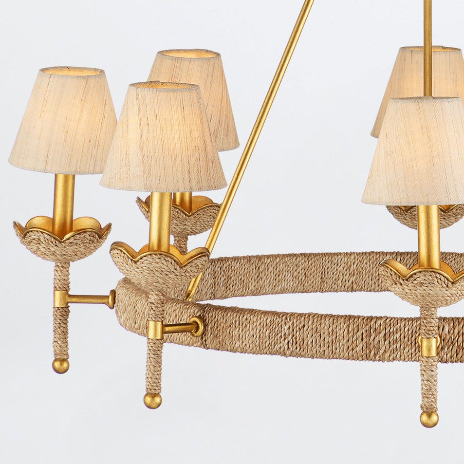 Lampadario Vichy 8 lt