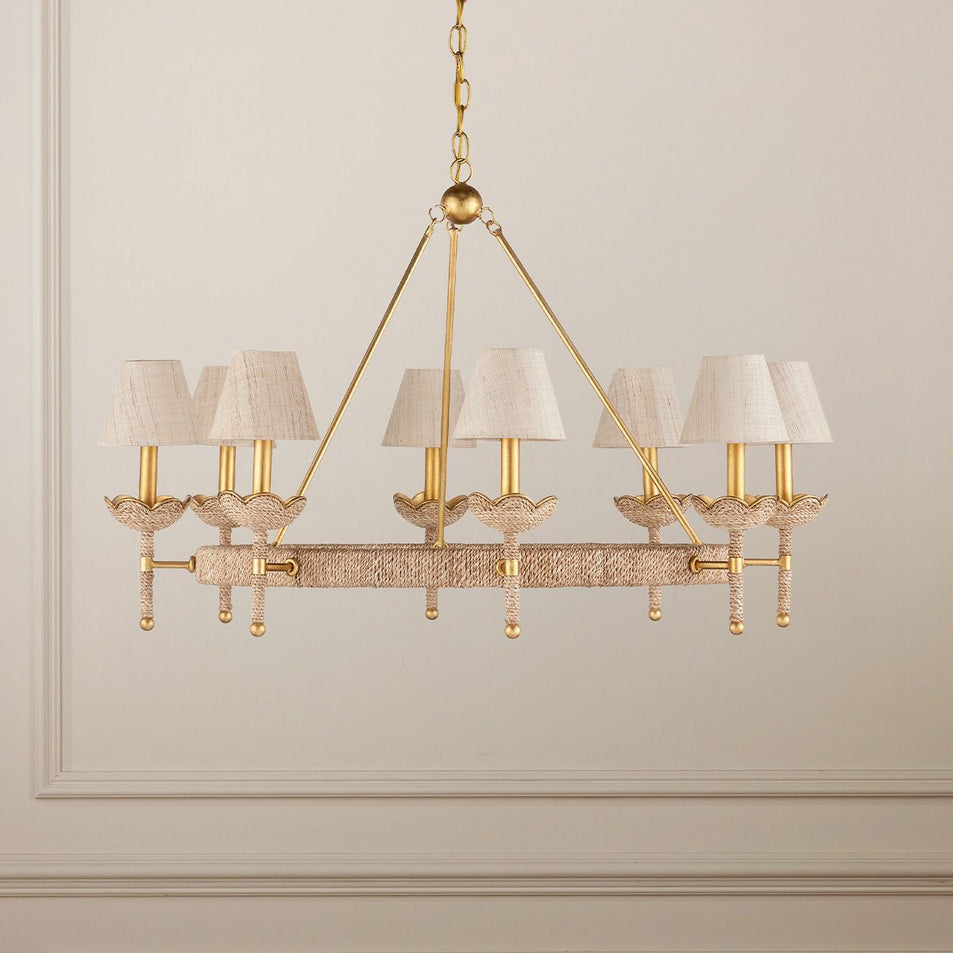 Lampadario Vichy 8 lt