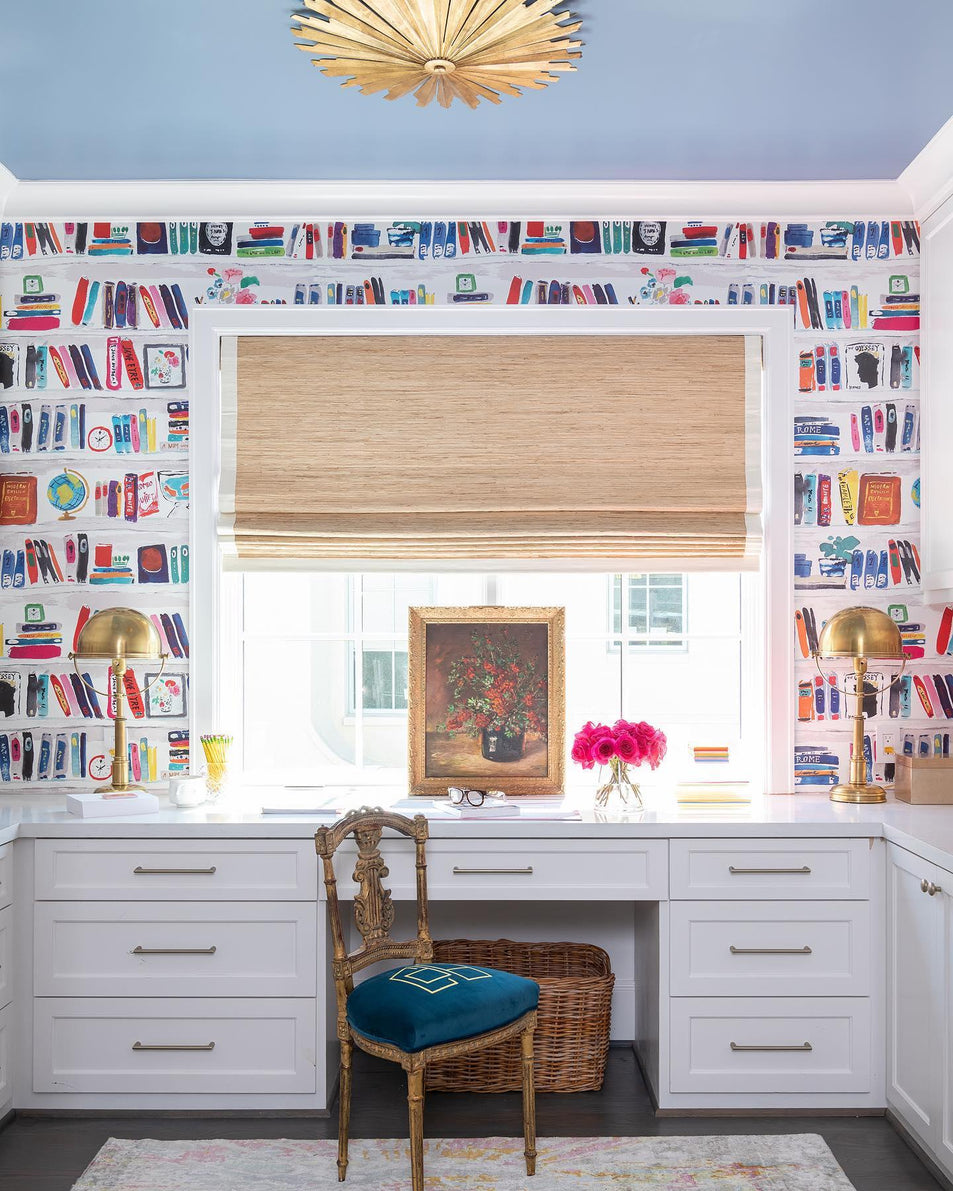 Carthage Table Lamp, a premium Functional light by Visual Comfort & Co. Close - up image of its design.