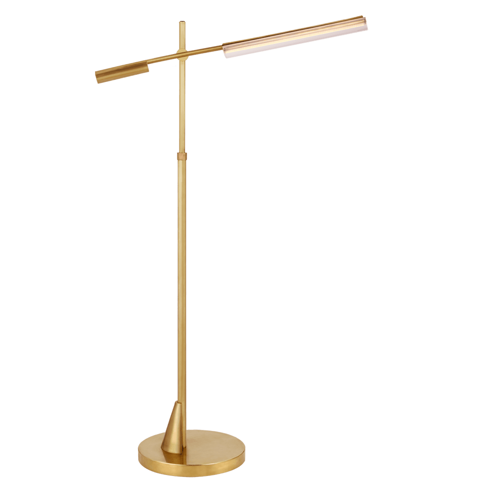 Daley Adjustable Floor Lamp, a premium Functional light by Visual Comfort & Co. Close - up image of its design.