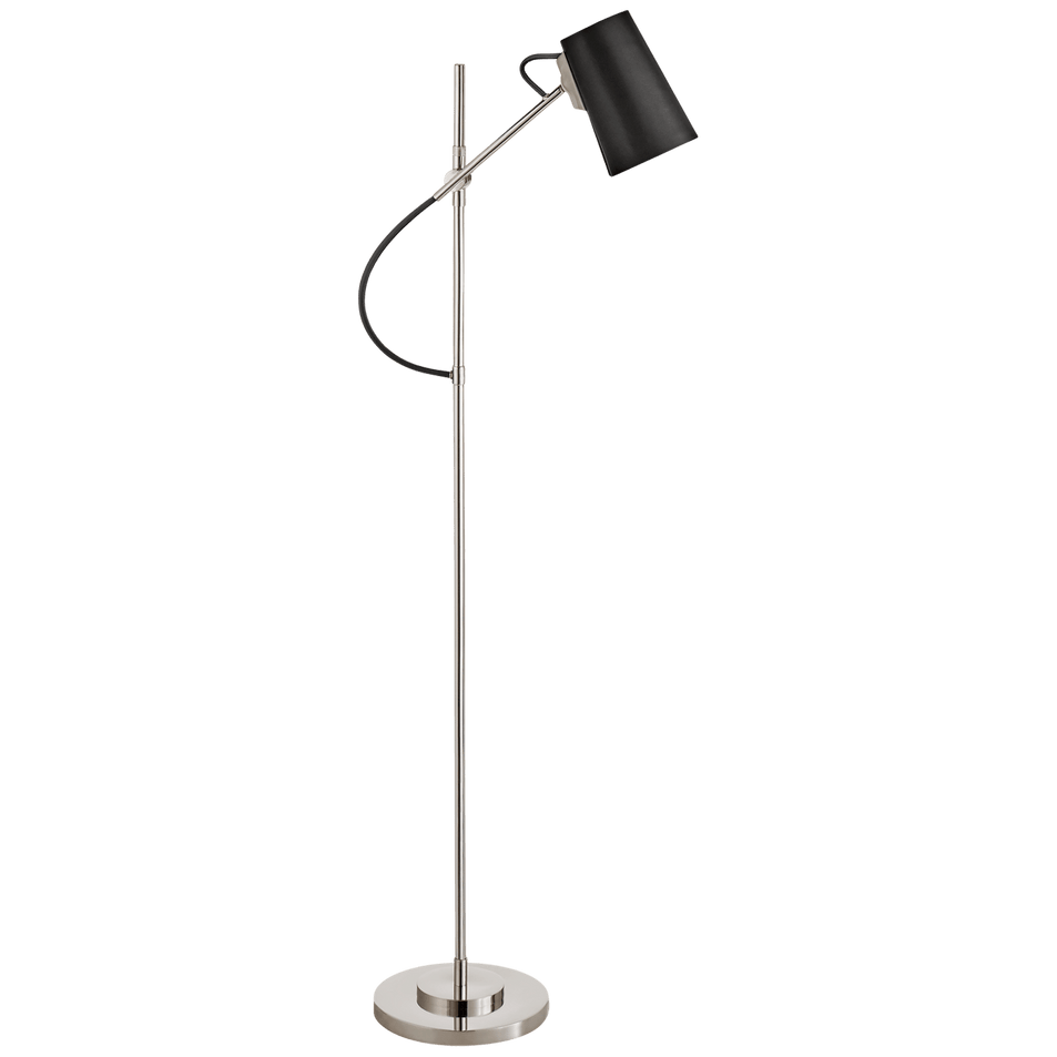 Benton Adjustable Floor Lamp, a premium Functional light by Visual Comfort & Co. Close - up image of its design.