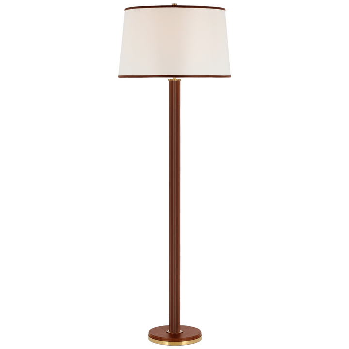 Riley Large Floor Lamp, a premium Decorative light by Visual Comfort & Co. Close - up image of its design.