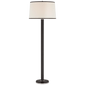 Riley Large Floor Lamp, a premium Decorative light by Visual Comfort & Co. Close - up image of its design.