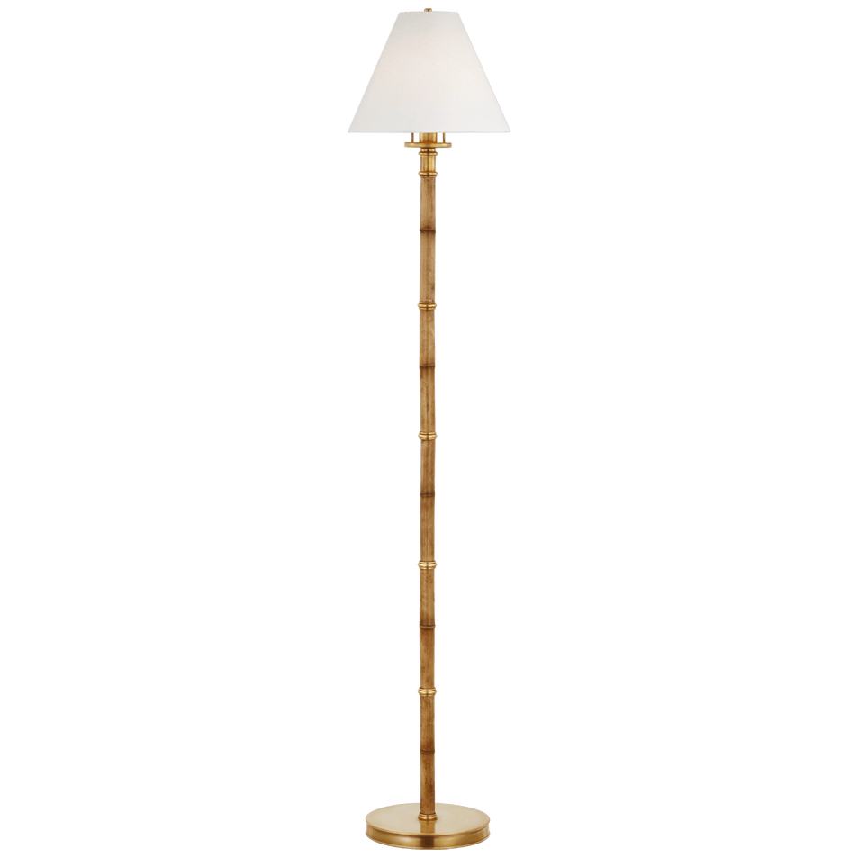 Dalfern Petite Reading Floor Lamp, a premium Decorative light by Visual Comfort & Co. Close - up image of its design.