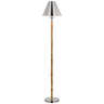 Dalfern Petite Reading Floor Lamp, a premium Decorative light by Visual Comfort & Co. Close - up image of its design.