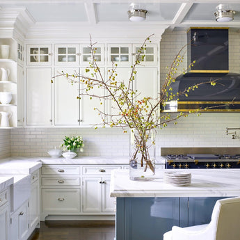 Marine Porthole Small Flush Mount, a premium Flush Mount light by Visual Comfort & Co. Close - up image of its design.