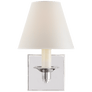 Evans Single Arm Sconce, a premium Decorative light by Visual Comfort & Co. Close - up image of its design.