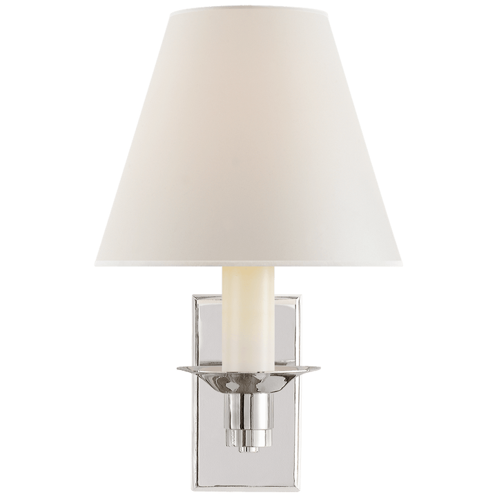 Evans Library Sconce, a premium Decorative light by Visual Comfort & Co. Close - up image of its design.