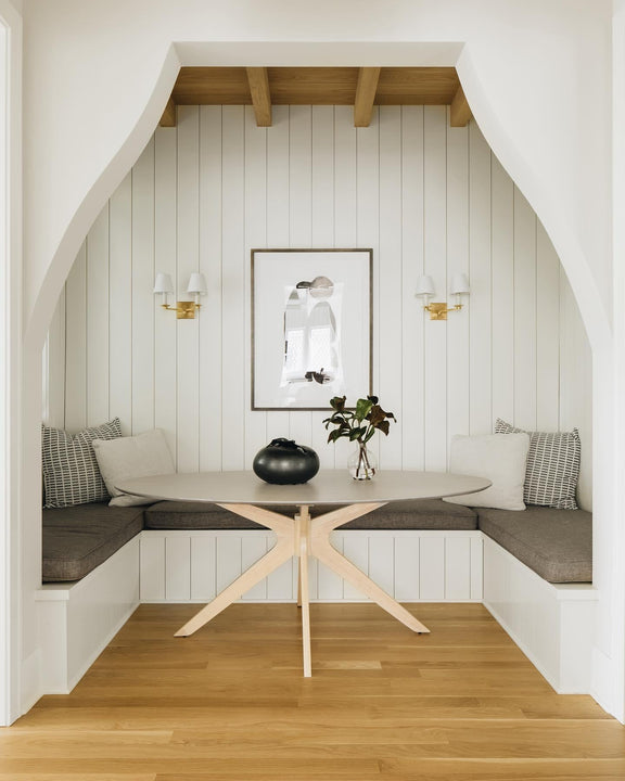 Evans Double Arm Sconce, a premium Decorative light by Visual Comfort & Co. Close - up image of its design.