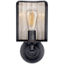 Rivington Shield Sconce, a premium Decorative light by Visual Comfort & Co. Close - up image of its design.