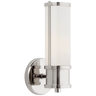 Lichfield Single Sconce, a premium Bath light by Visual Comfort & Co. Close - up image of its design.
