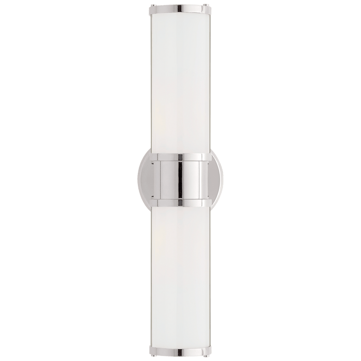 Lichfield Double Sconce, a premium Bath light by Visual Comfort & Co. Close - up image of its design.