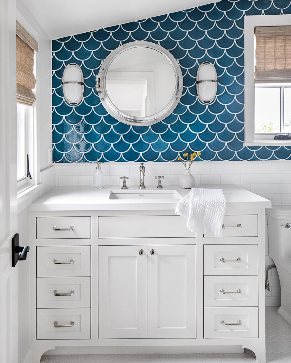 Westbury Double Sconce, a premium Bath light by Visual Comfort & Co. Close - up image of its design.