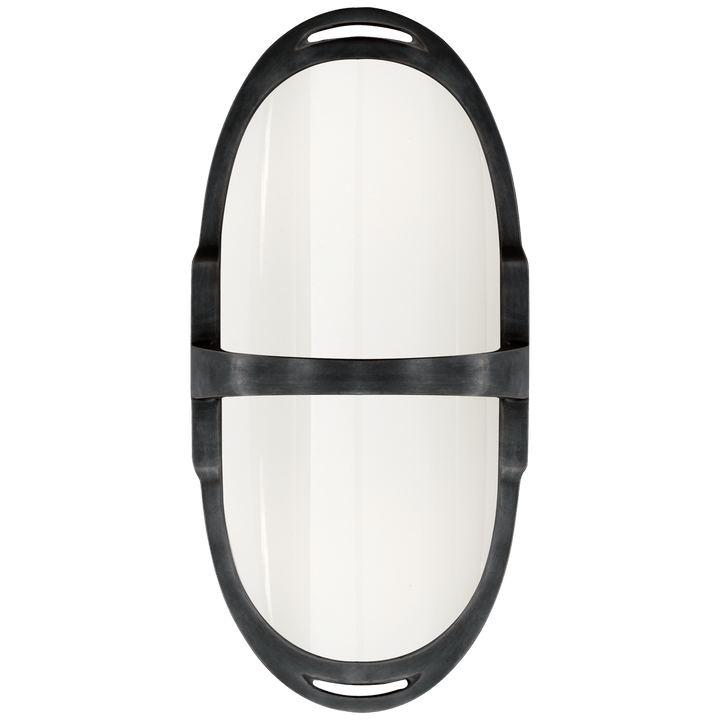 Westbury Double Sconce, a premium Bath light by Visual Comfort & Co. Close - up image of its design.