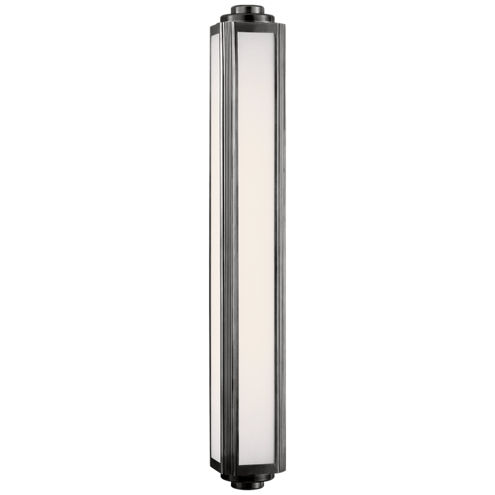 Keating Large Sconce, a premium Bath light by Visual Comfort & Co. Close - up image of its design.