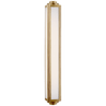 Natural Brass / white-glass