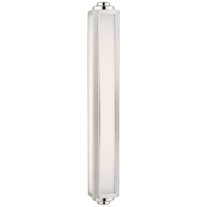 Keating Large Sconce, a premium Bath light by Visual Comfort & Co. Close - up image of its design.