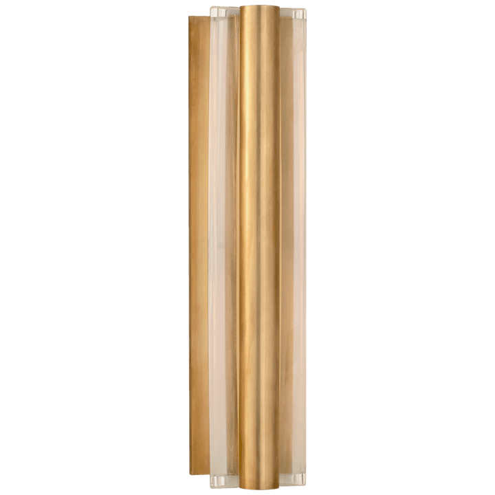 Daley Medium Linear Sconce, a premium Decorative light by Visual Comfort & Co. Close - up image of its design.
