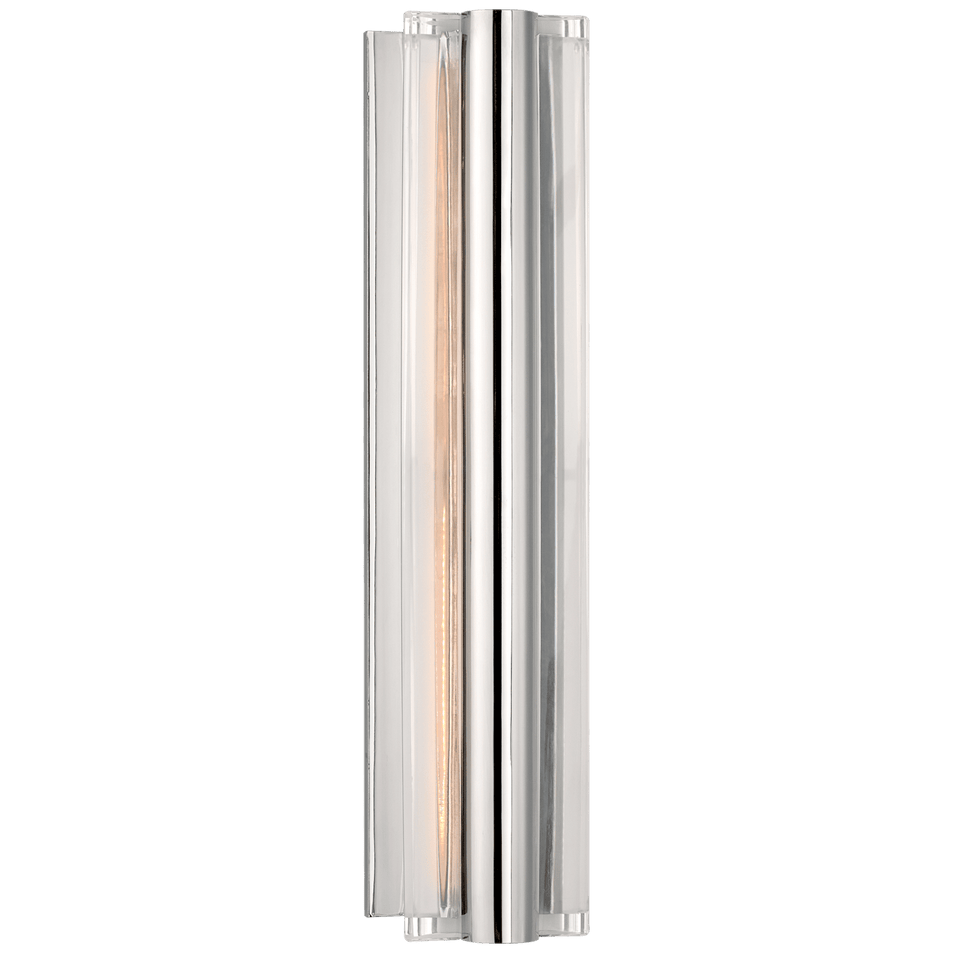 Daley Medium Linear Sconce, a premium Decorative light by Visual Comfort & Co. Close - up image of its design.