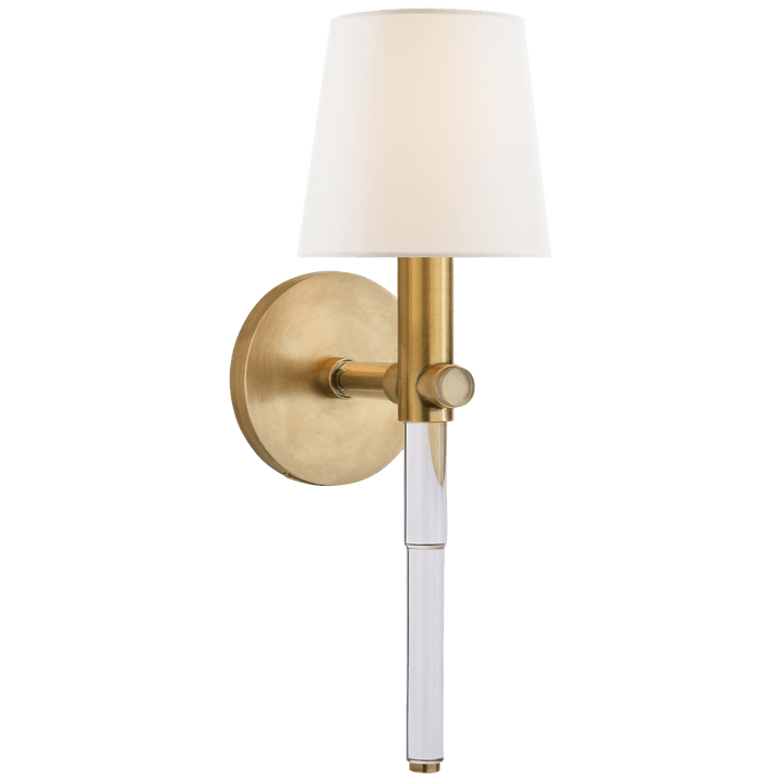Sable Tail Sconce, a premium Decorative light by Visual Comfort & Co. Close - up image of its design.