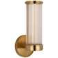 Ranier Single Bath Light, a premium Bath light by Visual Comfort & Co. Close - up image of its design.