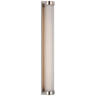 Ranier 30" Linear Bath Light, a premium Bath light by Visual Comfort & Co. Close - up image of its design.