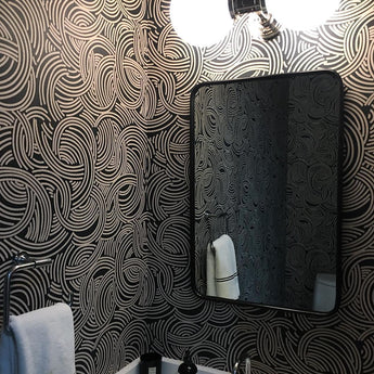 McCarren Double Sconce, a premium Bath light by Visual Comfort & Co. Close - up image of its design.