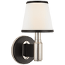 Riley Single Sconce, a premium Decorative light by Visual Comfort & Co. Close - up image of its design.