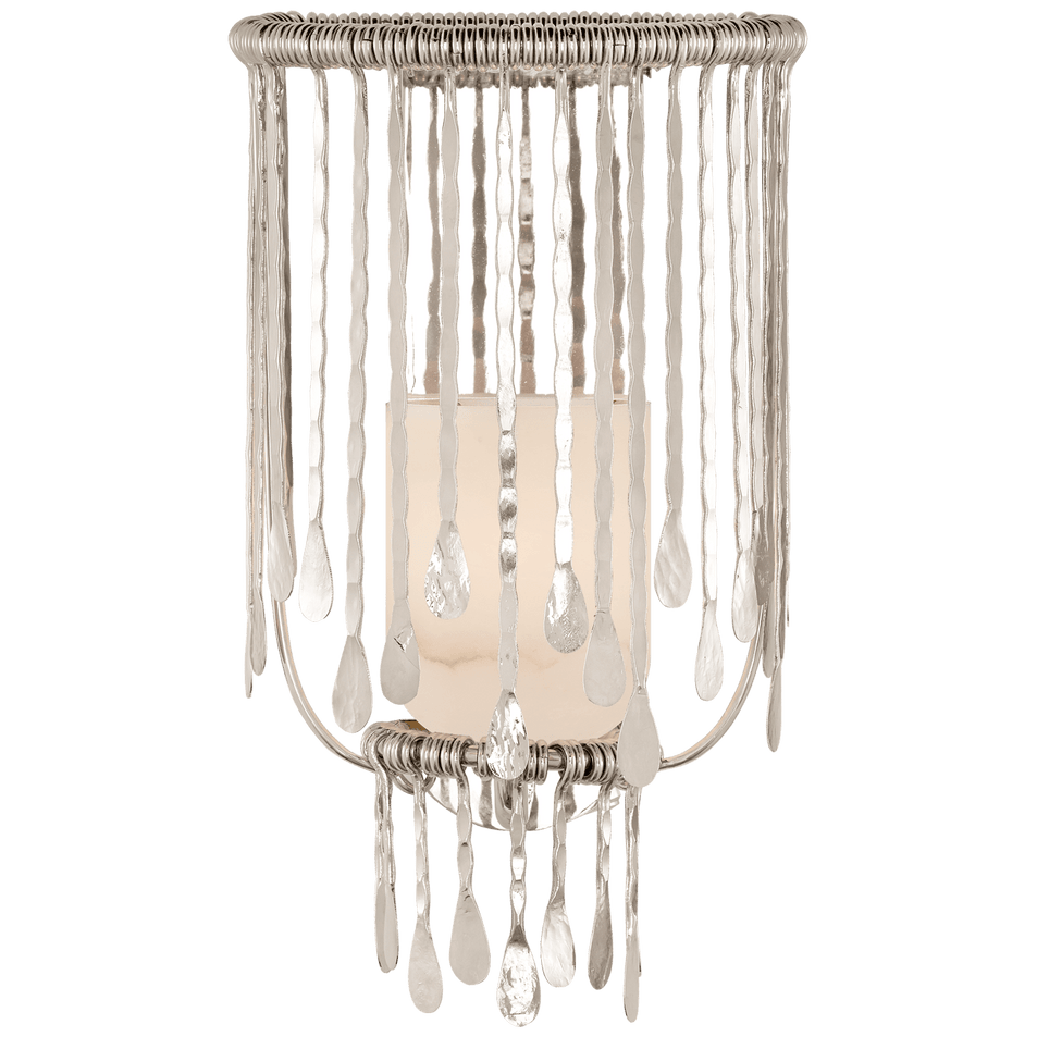 Kayla Medium Sculpted Sconce, a premium Decorative light by Visual Comfort & Co. Close - up image of its design.