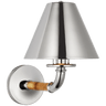 Dalfern Medium Single Sconce, a premium Decorative light by Visual Comfort & Co. Close - up image of its design.