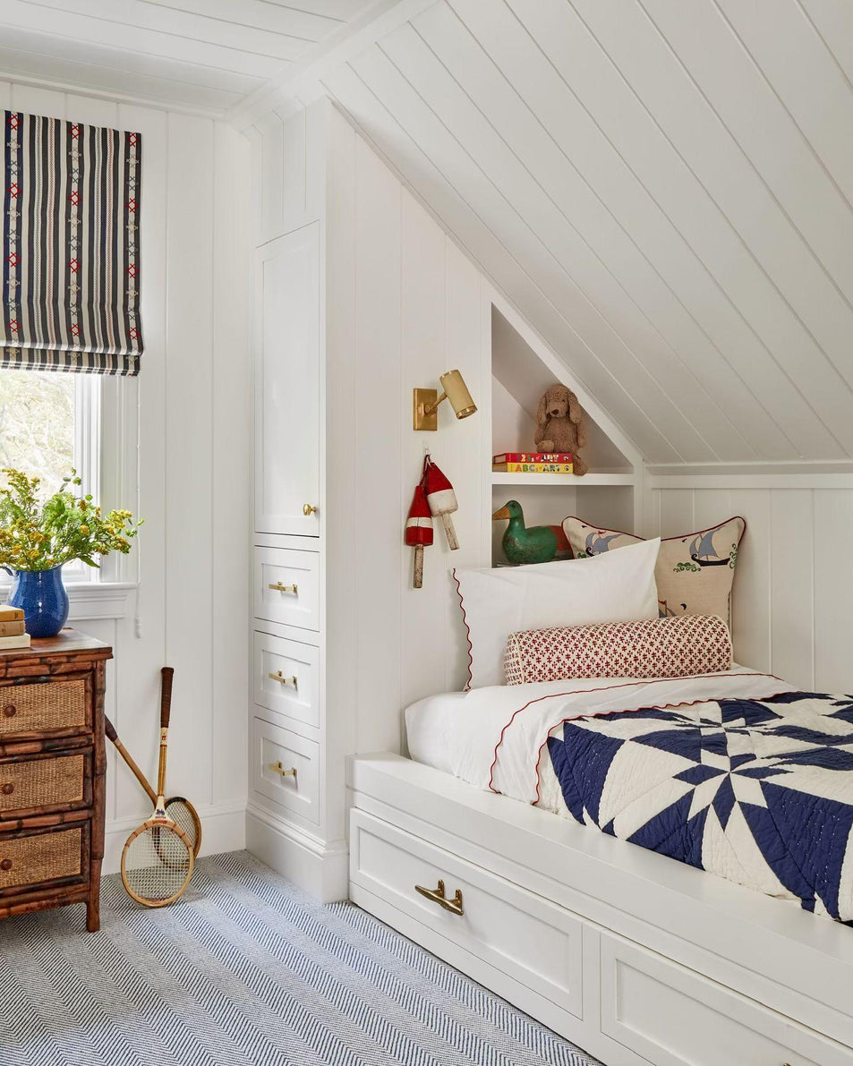 Barrett Mini Bed Light, a premium Functional light by Visual Comfort & Co. Close - up image of its design.