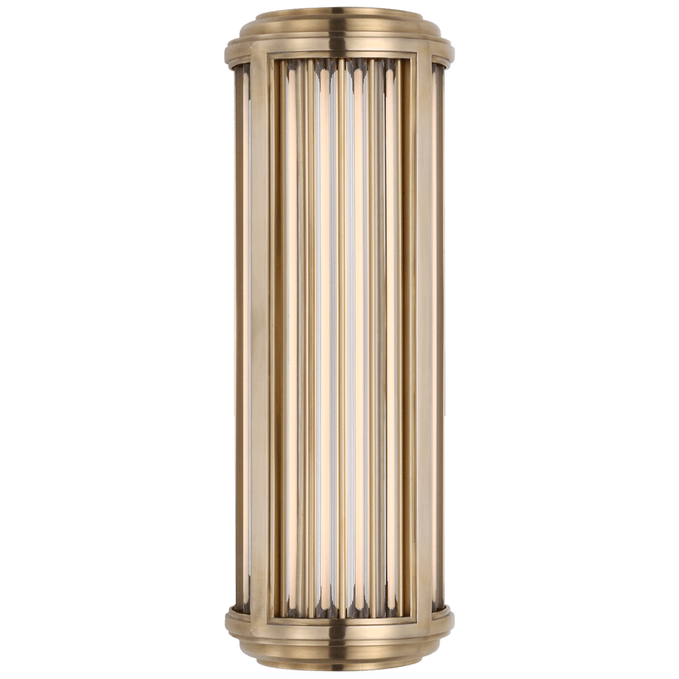 Perren Small Wall Sconce, a premium Decorative light by Visual Comfort & Co. Close - up image of its design.
