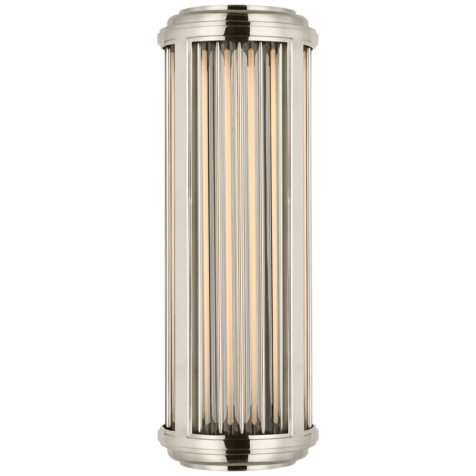 Perren Small Wall Sconce, a premium Decorative light by Visual Comfort & Co. Close - up image of its design.