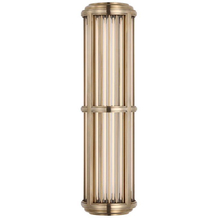 Perren Medium Wall Sconce, a premium Decorative light by Visual Comfort & Co. Close - up image of its design.