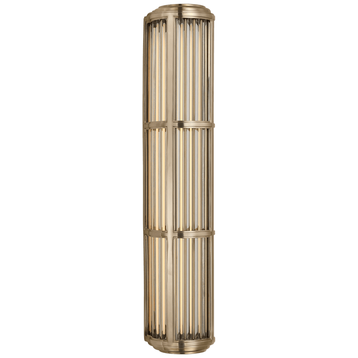 Perren Large Wall Sconce, a premium Decorative light by Visual Comfort & Co. Close - up image of its design.