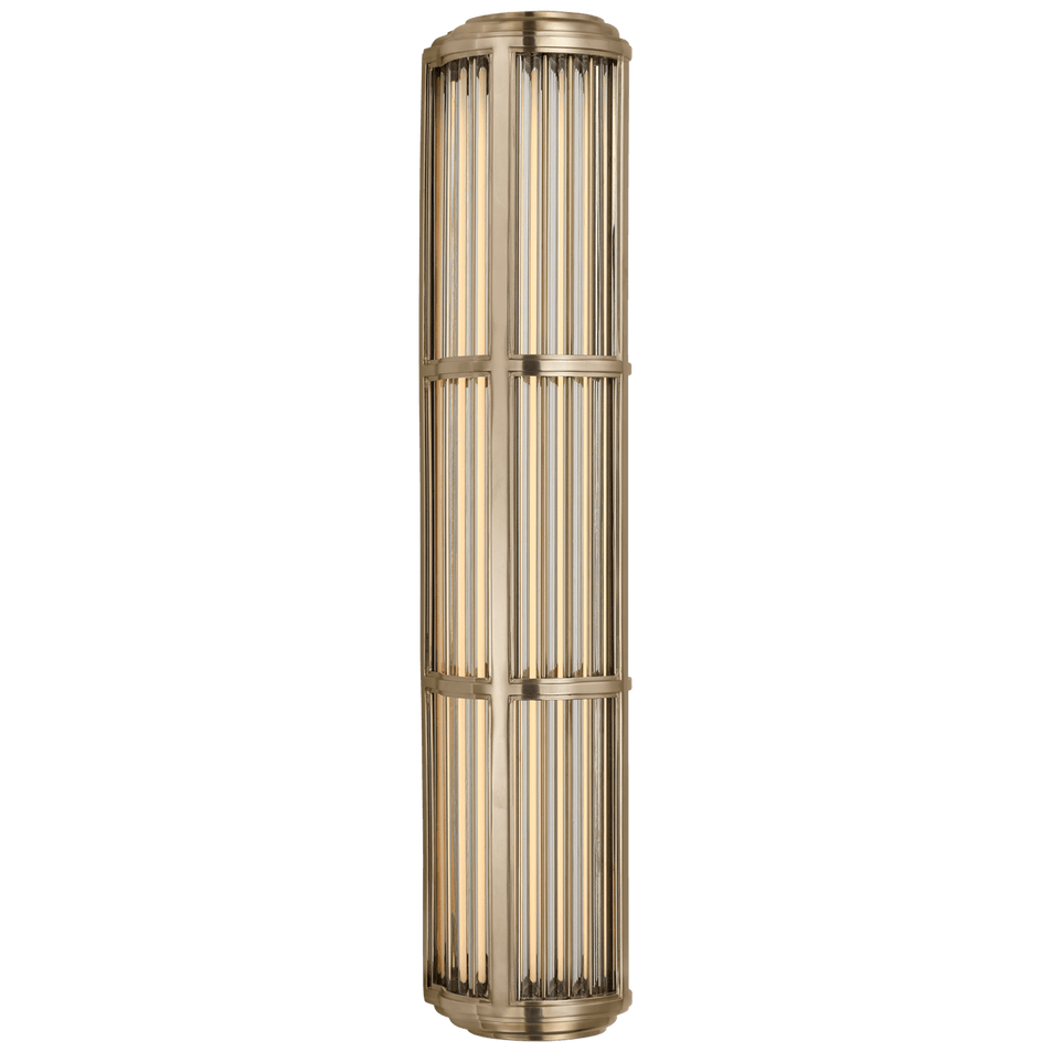 Perren Large Wall Sconce, a premium Decorative light by Visual Comfort & Co. Close - up image of its design.