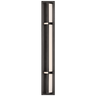 Strever 32" Shielded Bath Light, a premium Bath light by Visual Comfort & Co. Close - up image of its design.