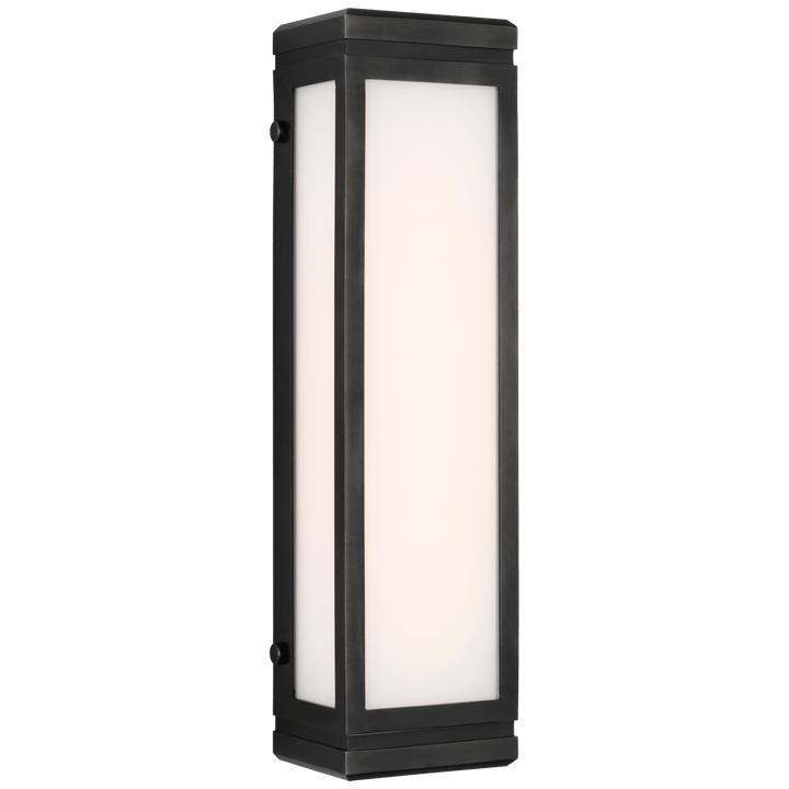 Hayles 17" Bath Light, a premium Bath light by Visual Comfort & Co. Close - up image of its design.