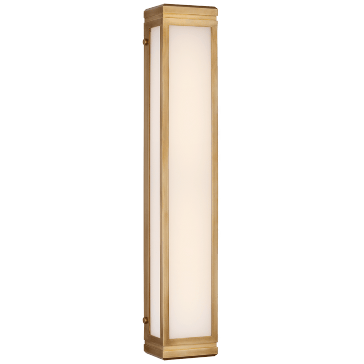 Hayles 26" Bath Light, a premium Bath light by Visual Comfort & Co. Close - up image of its design.