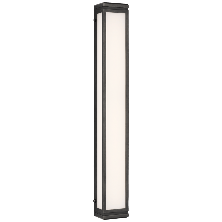 Hayles 34" Bath Light, a premium Bath light by Visual Comfort & Co. Close - up image of its design.