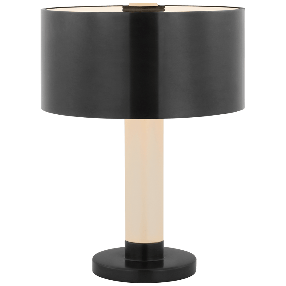 Barton Desk Lamp, a premium Decorative light by Visual Comfort & Co. Close - up image of its design.