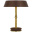 Natural Brass and Carob Leather