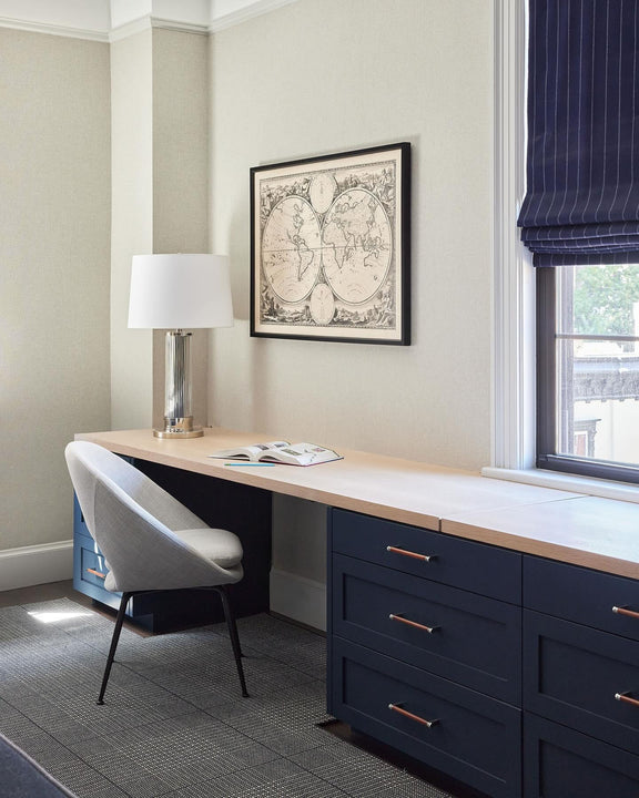 Allen Table Lamp, a premium Decorative light by Visual Comfort & Co. Close - up image of its design.