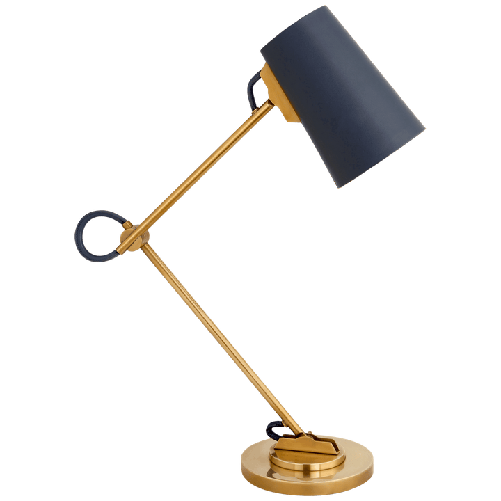 Benton Adjustable Desk Lamp, a premium Functional light by Visual Comfort & Co. Close - up image of its design.
