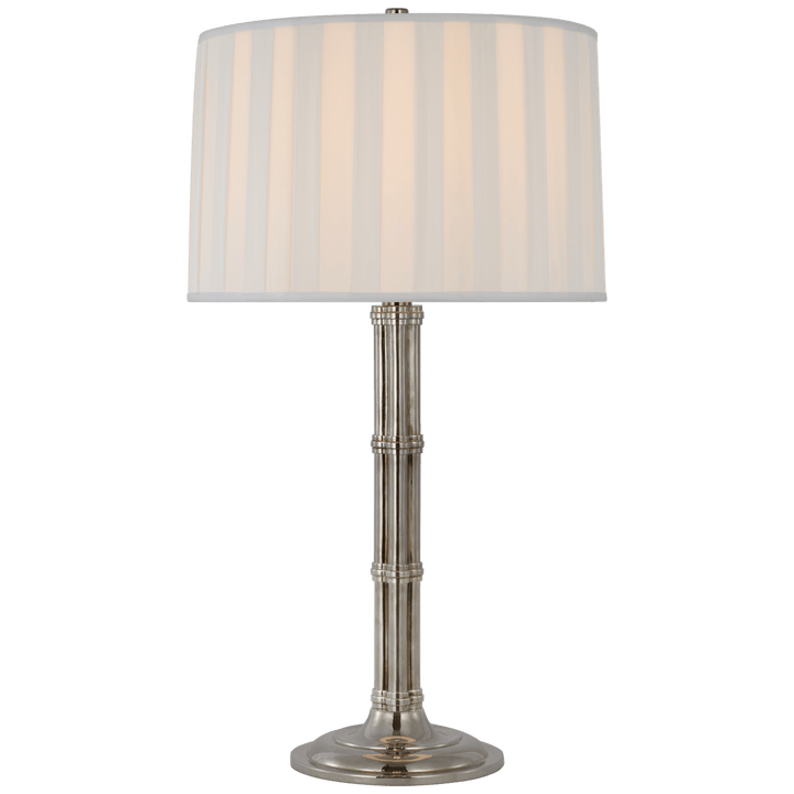 Downing Large Table Lamp, a premium Decorative light by Visual Comfort & Co. Close - up image of its design.