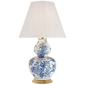 Sydnee Large Gourd Table Lamp, a premium Decorative light by Visual Comfort & Co. Close - up image of its design.