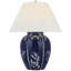 Blue and White Porcelain / Silk Pleated