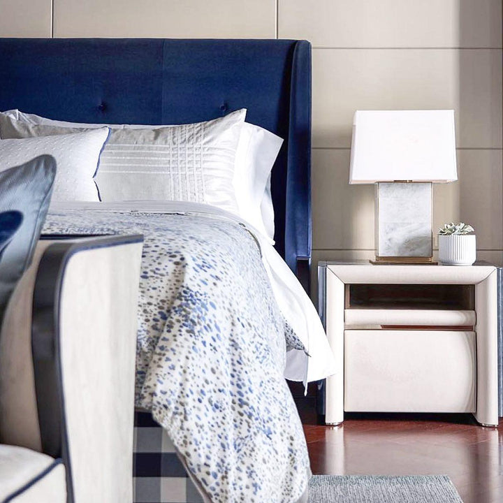 Ellis Bedside Lamp, a premium Decorative light by Visual Comfort & Co. Close - up image of its design.