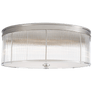 Allen Grande Flush Mount, a premium Flush Mount light by Visual Comfort & Co. Close - up image of its design.